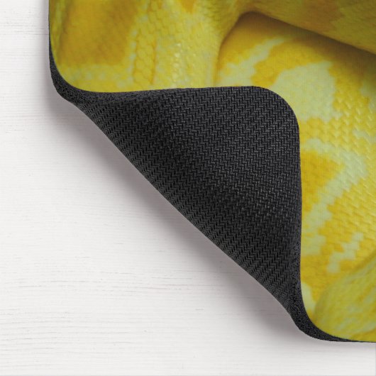 Gele Birmese Python Muismat (Hoek)