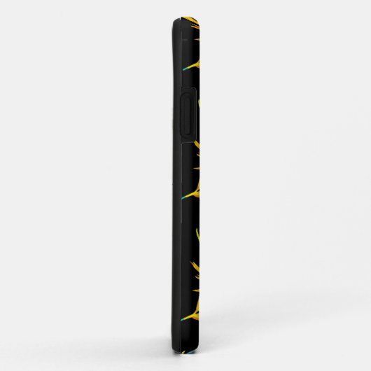 Gele bladeren Case-Mate iPhone case (Achterkant/rechts)