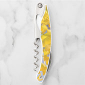 Gele bladeren Ginkgo-boom Kurkentrekker (Voorkant)