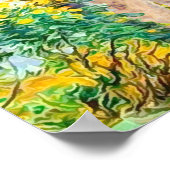 Gele bladeren poster (Hoek)