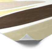 Gele bladeren poster (Hoek)