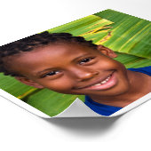 gele blauwe jazz poster (Hoek)