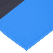 Gele blauwe strepen tafelkleed (Gekanteld)