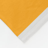 Gele, blauwe, witte en zwarte strepen fleece deken (Hoek)