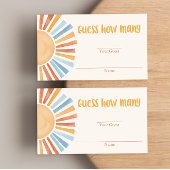 Gele blauwe zonneboho schat hoeveel kaarten