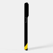 Gele bliksembolt iPhone hoesje (Rechterkant)