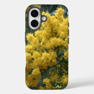Gele Bloeiende Australische Gele Wattle Tree, iPhone 16 Hoesje