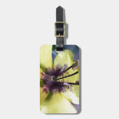 Gele Bloem 3 Bagagelabel (Voorkant verticaal)