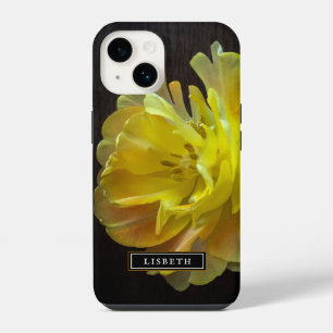 Gele bloem bloemige iPhone-hoes iPhone 14 Hoesje
