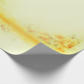 Gele bloem cadeaupapier (Hoek)