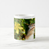 Gele bloem en Chipmunk (4) Koffiemok (Center)