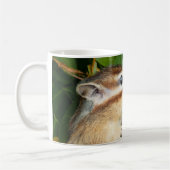 Gele bloem en Chipmunk (4) Koffiemok (Links)