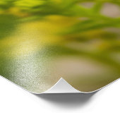 Gele bloem en honingbijen Maleny 2016 Foto Afdruk (Hoek)