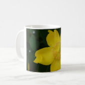 Gele Bloem Foto Klassieke Witte Mok (Voorkant links)