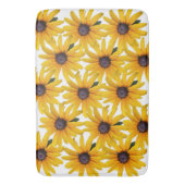 Gele Bloem Foto Leuke Badmat (Voorkant Verticaal)