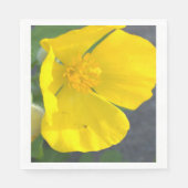 Gele Bloem Foto servetten (Voorkant)