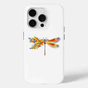 Gele Bloem Libel iPhone 15 Pro Case