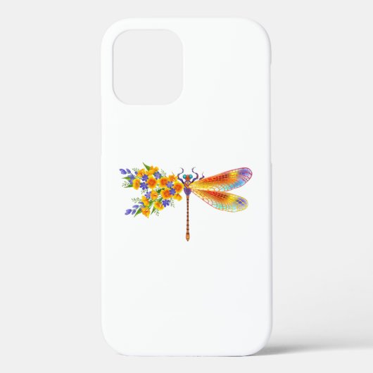 Gele Bloem Libel Case-Mate iPhone Case (Achterkant)