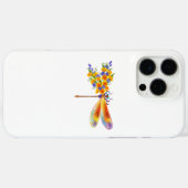 Gele Bloem Libel Case-Mate iPhone Case (Achterkant (horizontaal))