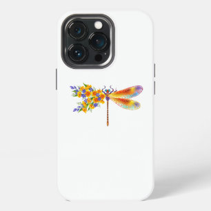 Gele Bloem Libel iPhone 13 Pro Hoesje