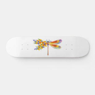 Gele Bloem Libel Persoonlijk Skateboard