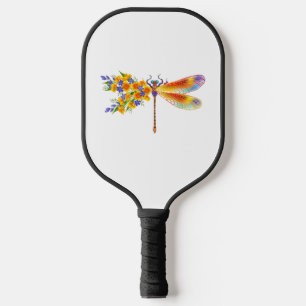 Gele Bloem Libel Pickleball Paddle