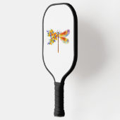 Gele Bloem Libel Pickleball Paddle (Links)