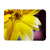 Gele Bloem Magneet (Horizontaal)