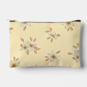 Gele bloem make-up / toilettas etui (Voorkant)