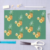 Gele Bloem met Ananas Tissuepapier (Craft)