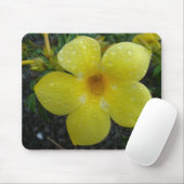 Gele bloem muismat (Met muis)