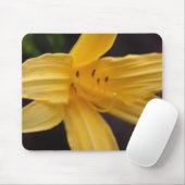 gele bloem muismat (Met muis)