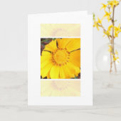 Gele Bloem - notakaart Kaart (Gele Bloem)