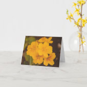 Gele Bloem Notecard Kaart (Gele Bloem)