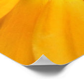 gele bloem poster (Hoek)