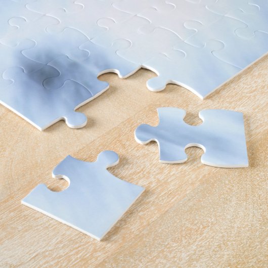 Gele bloem primrose bij waterval legpuzzel (Zijkant)