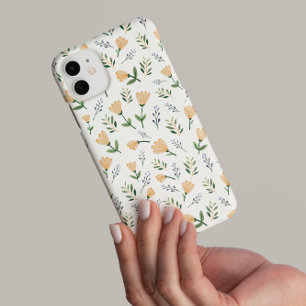 Gele bloem Scandinavisch iPhone 16 Pro Hoesje