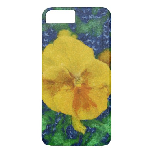Gele bloem schilderij Case-Mate iPhone case (Achterkant)