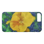 Gele bloem schilderij Case-Mate iPhone case (Achterkant (Horizontaal))