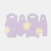 Gele Bloem Ster Cadeautas Ontwerp Bedankdoosjes (Uitgevouwen)