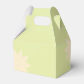 Gele Bloem Ster Gift Zak Ontwerp Bedankdoosjes (Achterkant)