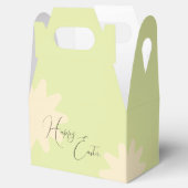 Gele Bloem Ster Gift Zak Ontwerp Bedankdoosjes (Geopend)