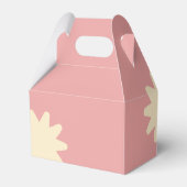 Gele Bloem Ster Gift Zak Ontwerp Bedankdoosjes (Achterkant)