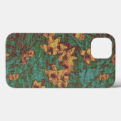 Gele bloem tegen bladcamouflage 2 Case-Mate iPhone case (Achterkant (horizontaal))