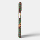 Gele bloem tegen bladcamouflage 2 Case-Mate iPhone case (Achterkant / Rechts)
