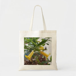 Gele Bloem Tote Bag