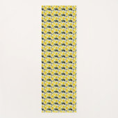 Gele bloem yogamat (Voorkant)