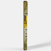 gele bloemachtergrond Case-Mate iPhone case (Achterkant / Rechts)
