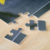 Gele bloemblaadjes legpuzzel (Zijkant)