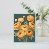 GELE BLOEMEN #2 BRIEFKAART (Staand voorkant)